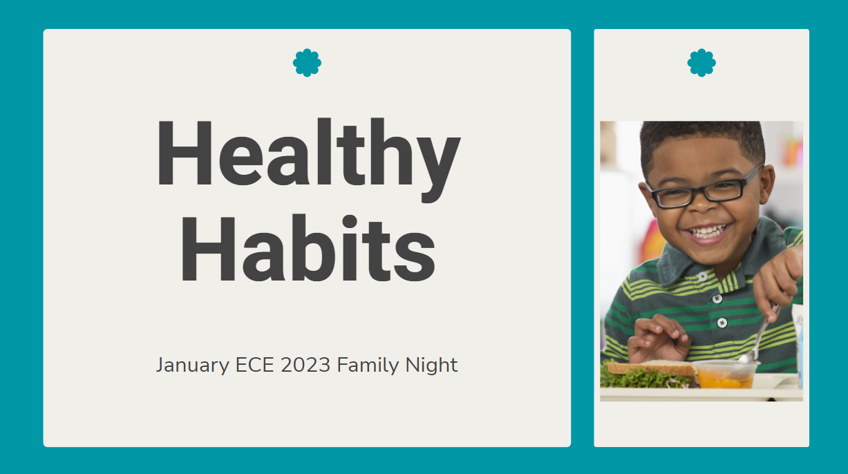 Healthy Habits Event